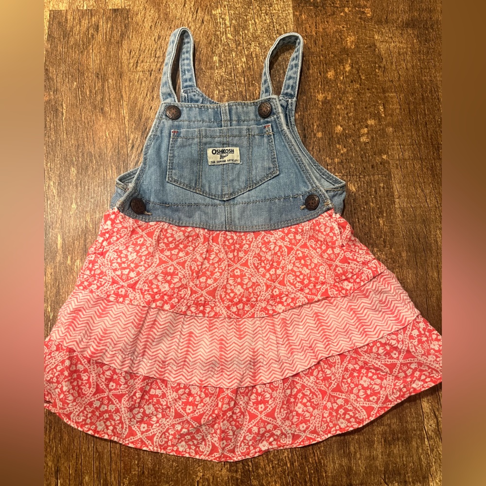 Oshkosh Girls Overall Dress